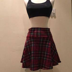 Plaid skirt